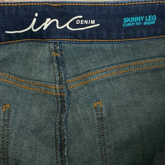 INC Denim | Skinny Leg Curvy Fit Short Style - Picture 8 of 12